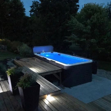 Плавательный спа бассейн Vortex Spas Aquagym MAX Exterme Плавательный спа бассейн Vortex Spas Aquagym MAX Exterme